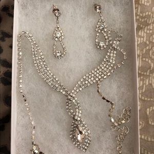 Earrings and Necklace